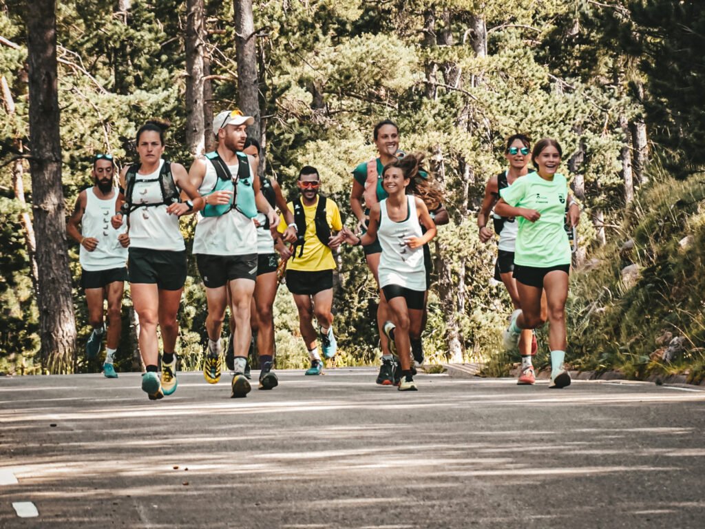 Fotografia de la secció de socis de Mountain Runners del Berguedà